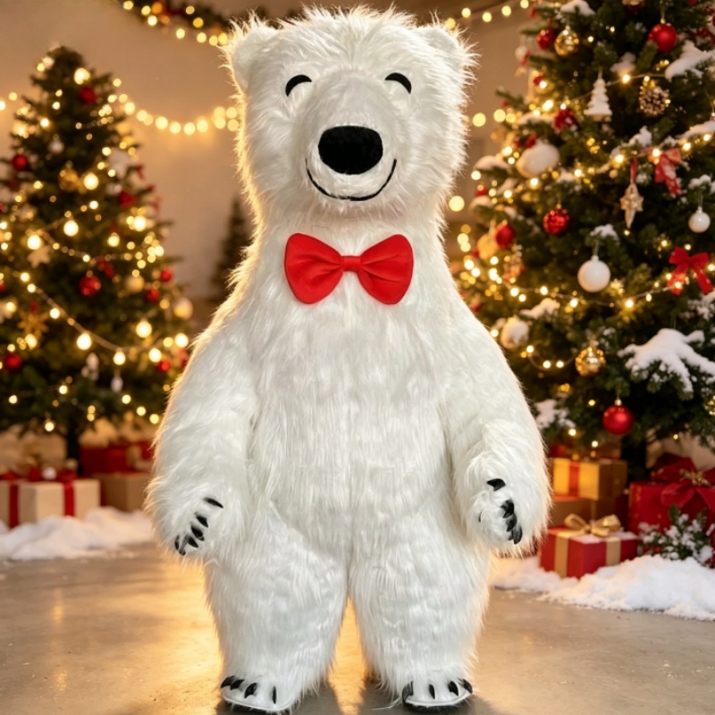 Suits - Fantasia de Mascote de Urso Polar