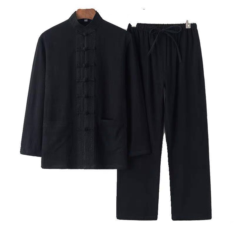 Nova Camisa de Algodão e Linho - Mens Linen Shirt Long Sleeve avaliação e preço
