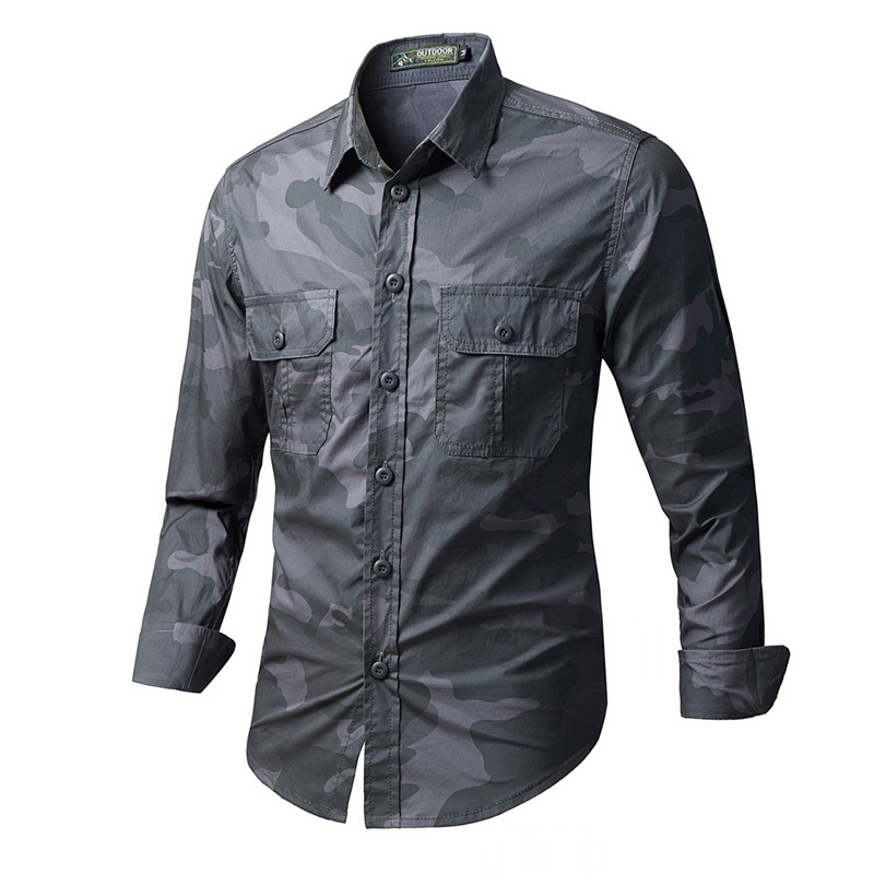 Camisas Táticas Masculinas de  - Tactical Military Shirt Cargo avaliação e preço