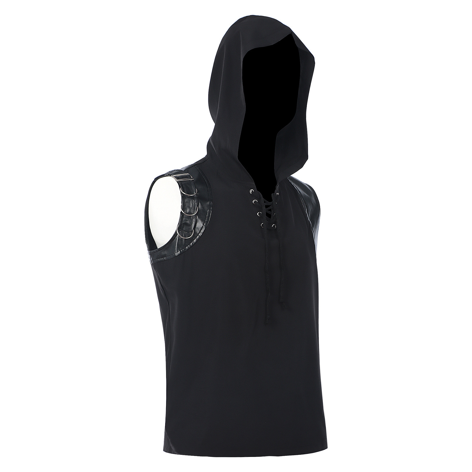 Camisas Pirata Medievais Mascu - Medieval Gothic Lace Up Pirate Shirt avaliação e preço
