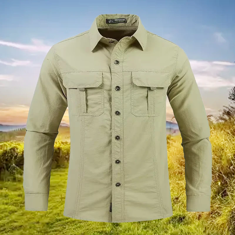 5xl masculino leve camisa de s - Tactical Military Shirt Cargo avaliação e preço