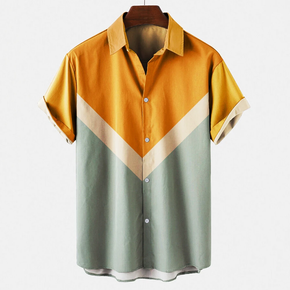 Camisa de bowling masculina, e - Short Sleeve Bowling Shirt Retro avaliação e preço
