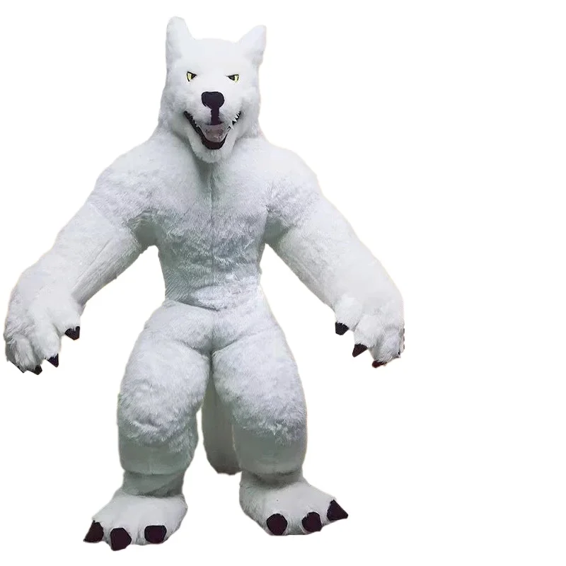Fantasia de Mascote Lobo Cinza - Suits avaliação e preço
