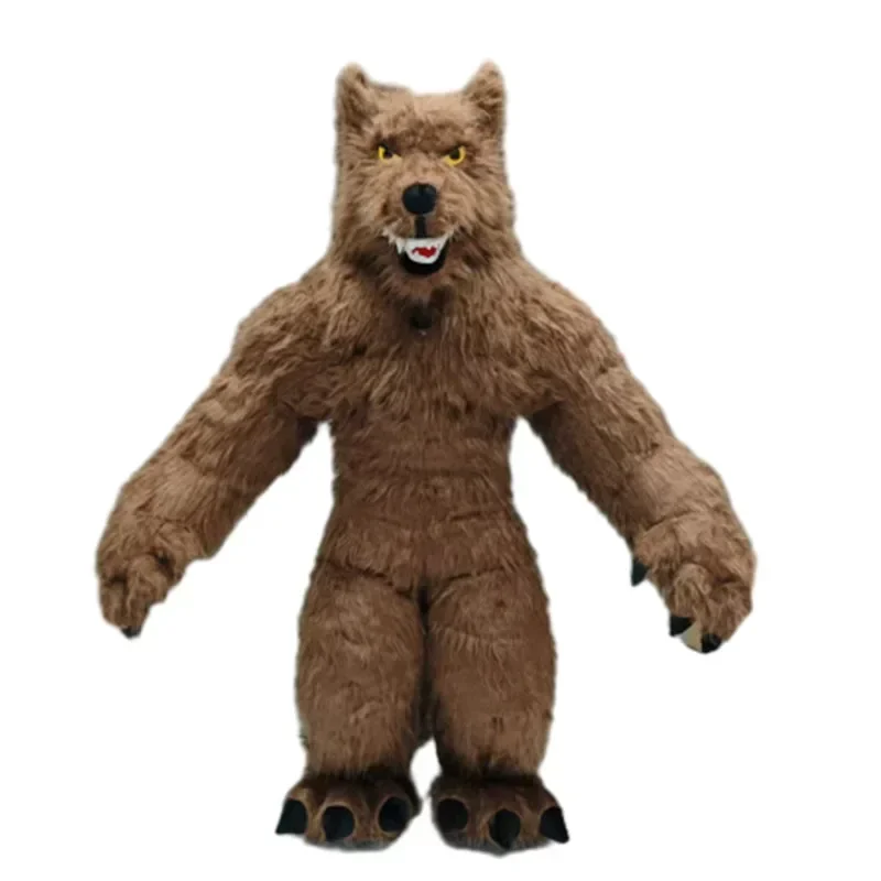 Fantasia de Mascote Lobo Cinza - Suits avaliação e preço