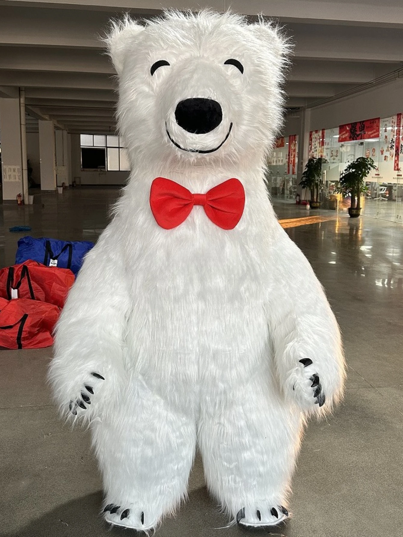 Fantasia de Mascote de Urso Po - Suits avaliação e preço