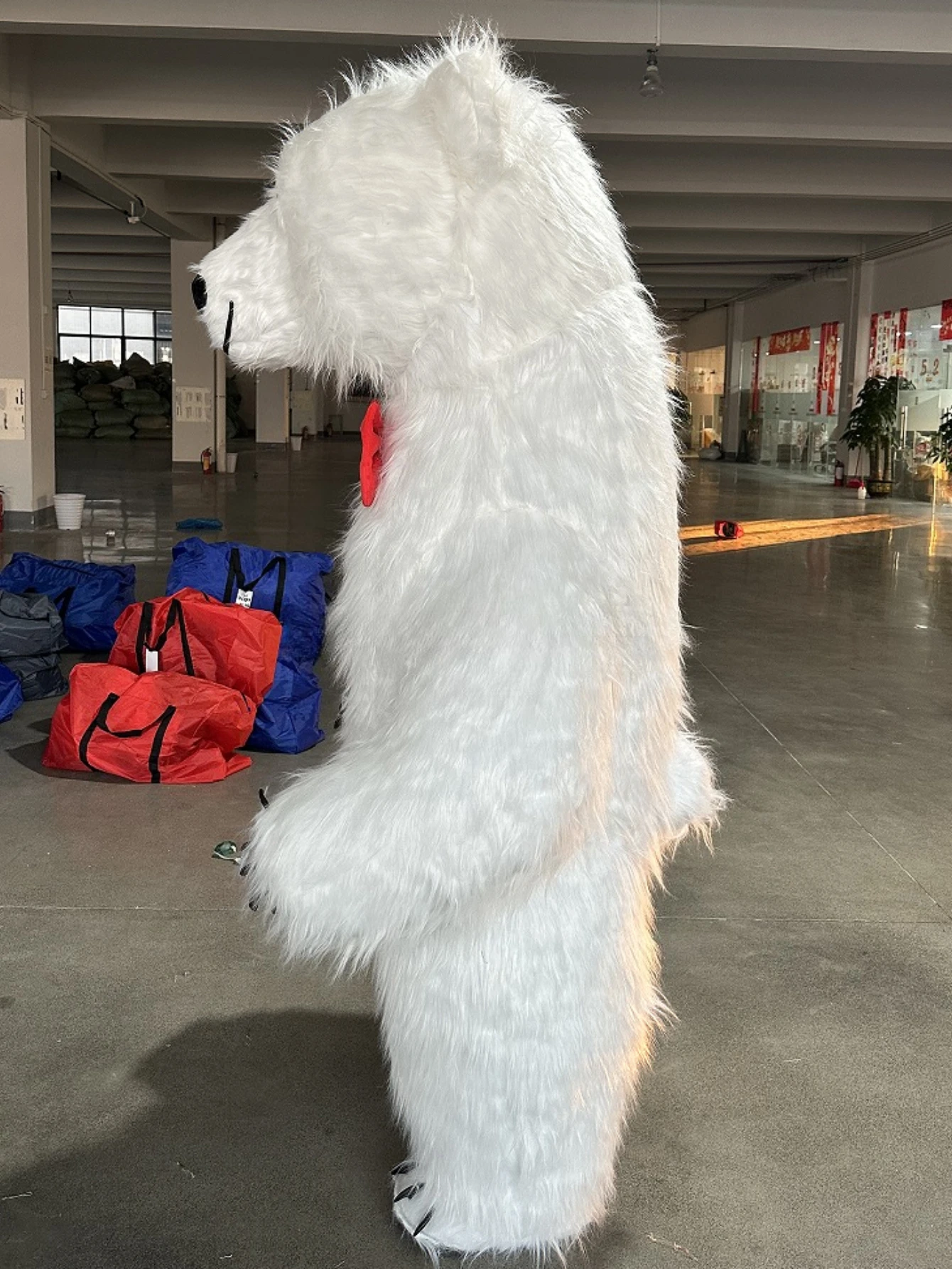 Fantasia de Mascote de Urso Po - Suits avaliação e preço