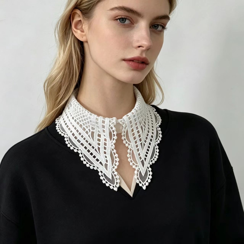 Gola Falsa Feminina Branca com - Shirts avaliação e preço