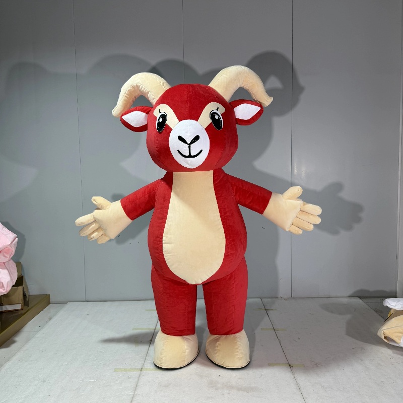 Fantasia de Mascote de Cabra V - Suits avaliação e preço